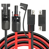 MOOKEERF front connector view showing secure plug and easy hookup benefit