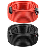 MOOKEERF front packaging showing 60ft red and black cables for easy identification and quick install