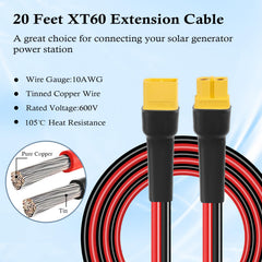 MOOKEERF XT60 cable jacket detail highlighting durable PVC-nylon insulation for outdoor use