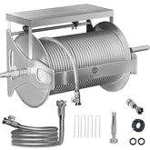 Morvat front view of assembled reel showing durable frame and ready-to-use kit benefit