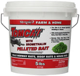 Motomco Tomcat front packaging showing 5‑pound farm bait, clear labeling and usage benefit