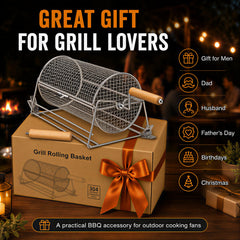 Mowei close-up of 304 stainless steel mesh highlighting secure cooking benefit
