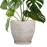 MPotTo front view of white ceramic planter showing clean silhouette and decor benefit