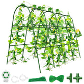 MQHUAYU front view of U-shape arch showing sturdy garden support