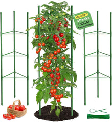 MQUPIN front view of six assembled cages showing tall support and neat storage