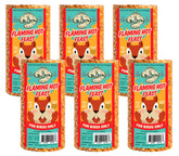 Mr. Bird Flaming Hot Feast front packaging showing cylinder and ingredients benefits birds