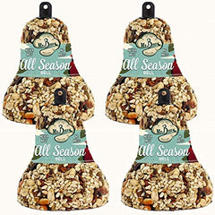 Mr. Bird front packaging showing fruit and nut seed bell — clear ingredient view and benefits