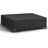 MR. COVER front view of full cover protecting patio set, durable protection