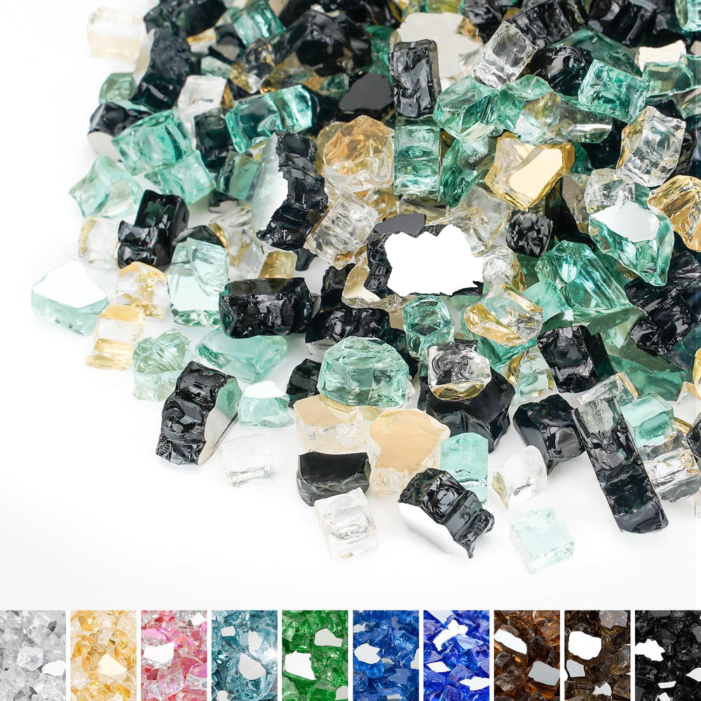Mr. Fireglass front packaging showing mixed green onyx black and platinum benefits aesthetic appeal