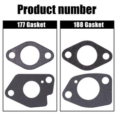 MRELC layout of 11 main jets, gaskets, spark plug and adapter for easy tuning