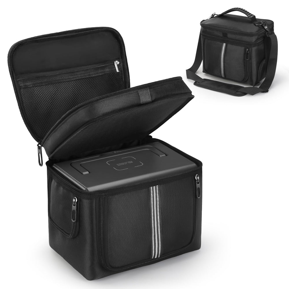 MRINCA front view of closed case showing fit and protection benefit