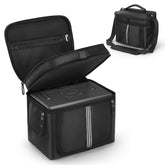 MRINCA front view of closed case showing fit and protection benefit