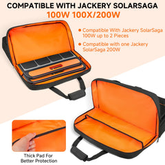 MRINCA internal pocket layout storing cables and connectors for neat access
