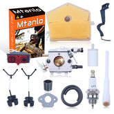 Mtanlo carburetor assembly front view showing fit and improved reliability
