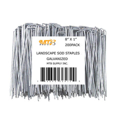 MTB Garden pack of 200 staples showing packaging and quantity benefit