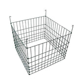 MTB Supply compost bin front view showing stable square structure and airflow benefit
