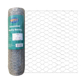 MTB Supply chicken wire roll front view showing compact, durable fencing