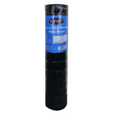 MTB Supply front view of black PVC coated wire roll showing neat packaging and usable length