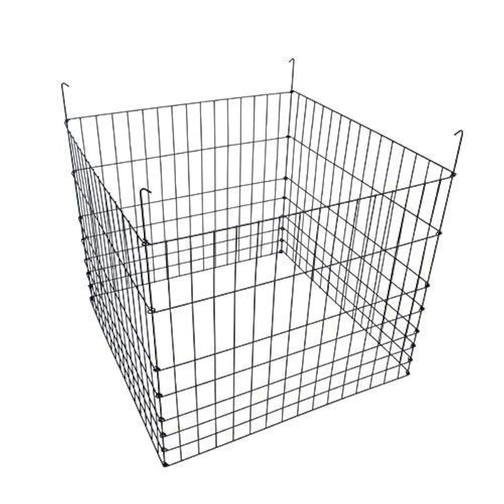 MTB Supply front view of assembled compost bin showing sturdy structure and capacity