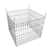 MTB Supply front view of assembled compost bin showing sturdy structure and capacity