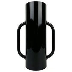 MTB Supply front view of post driver showing sturdy barrel and handles for reliable pounding