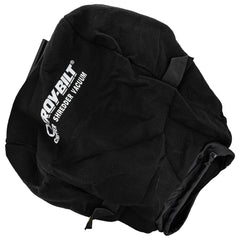 MTD Genuine Parts Troy-Bilt front view of replacement bag showing fit and label benefits