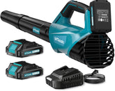 MTKOALA front view showing blue blower and tapered nozzle for powerful clearing