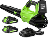 MTKOALA leaf blower front view showing compact design and power