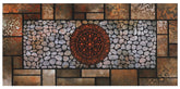 MTOUOCK front view sunflower welcome mat showing full design and curb appeal