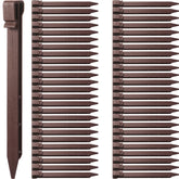Mudder front packaging showing 60 brown landscape stakes and clear quantity