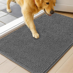 MUDGUARD MAT front view showing full 24x60 coverage and neat edges for protection