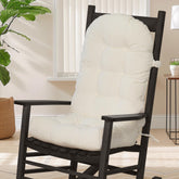 mudilun front view cushion on chair showing full coverage and comfort