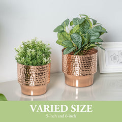 MyGift close-up hammered texture highlighting handcrafted finish and depth