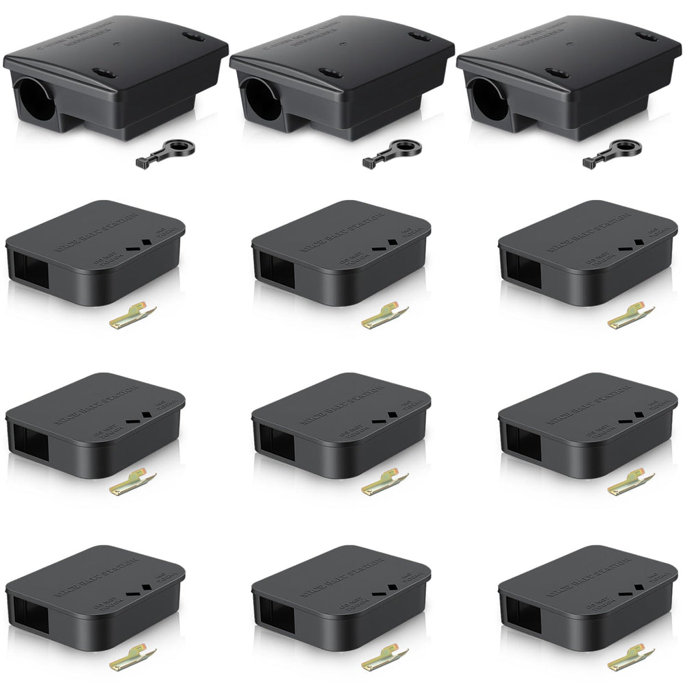 Mysora front view of large and compact stations showing secure design and easy placement