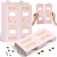 Mysora product front packaging showing 24 pheromone glue boards protecting fabrics