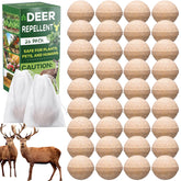 Mysora front packaging showing 36 repellent balls and hanging bags for convenient use