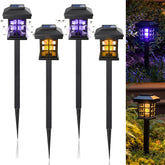 Mysora front view of black solar zapper showing compact design and outdoor use benefit