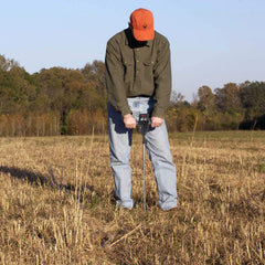 Mytee AgraTronix probe tip detail showing 1/2 and 3/4 inch tips for correct soil adaptation