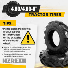 MZREXN sidewall markings showing size and load rating for easy verification