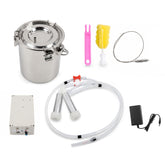 Nakkaa front view stainless bucket showing durable hygiene benefits