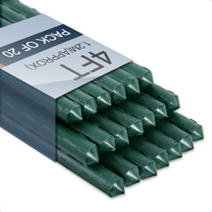 NANOPRETTY front packaging showing 20 garden stakes and benefits