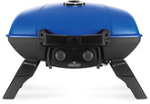Napoleon TravelQ 285 front view showing compact portable grill and quick setup benefits