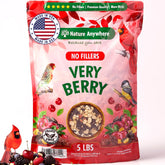 Nature Anywhere front packaging showing 5 lb resealable bag and blend benefits