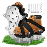 NAZZO front profile on grass showing secure straps and neat design benefit