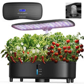 NEEWER HGS02 front view showing 15 pods and compact design, clean indoor gardening