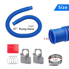 Nefemo close-up of spiral-wound hose structure showing flexibility and crush resistance benefit
