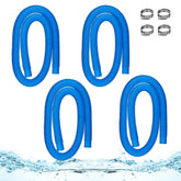 Nefemo front view of 4-pack hoses showing contents and fit benefits