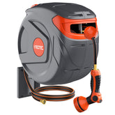 NEO-TEC front cassette view showing compact storage and neat yard benefit