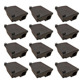 Neogen front view of bait station showing lockable lid and secure design benefits