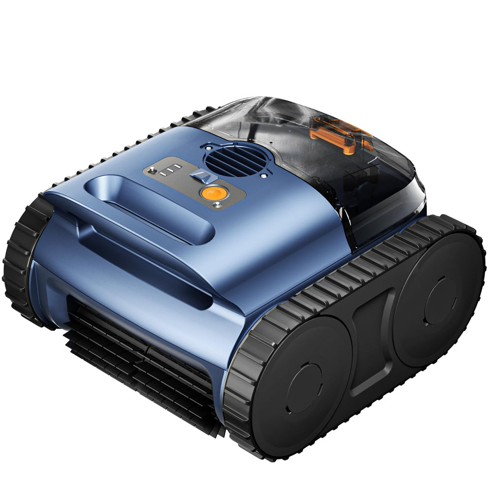 Nepturox front view in pool showing full coverage cleaning benefit